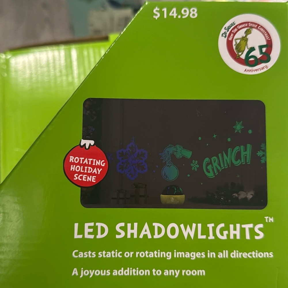 Grinch LED shadow lights